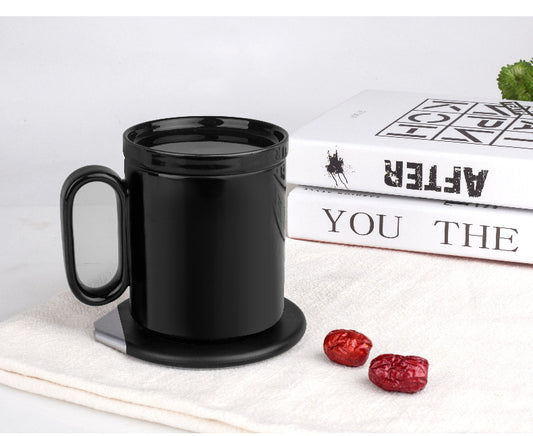 JMT-227658 Wireless Induction Charger and Heating Coaster with USB Functionality