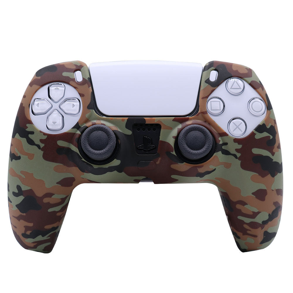 JMT-227786 PS5 Camouflage Silicone Skin for DualSense Controller with Thumb Grip Covers
