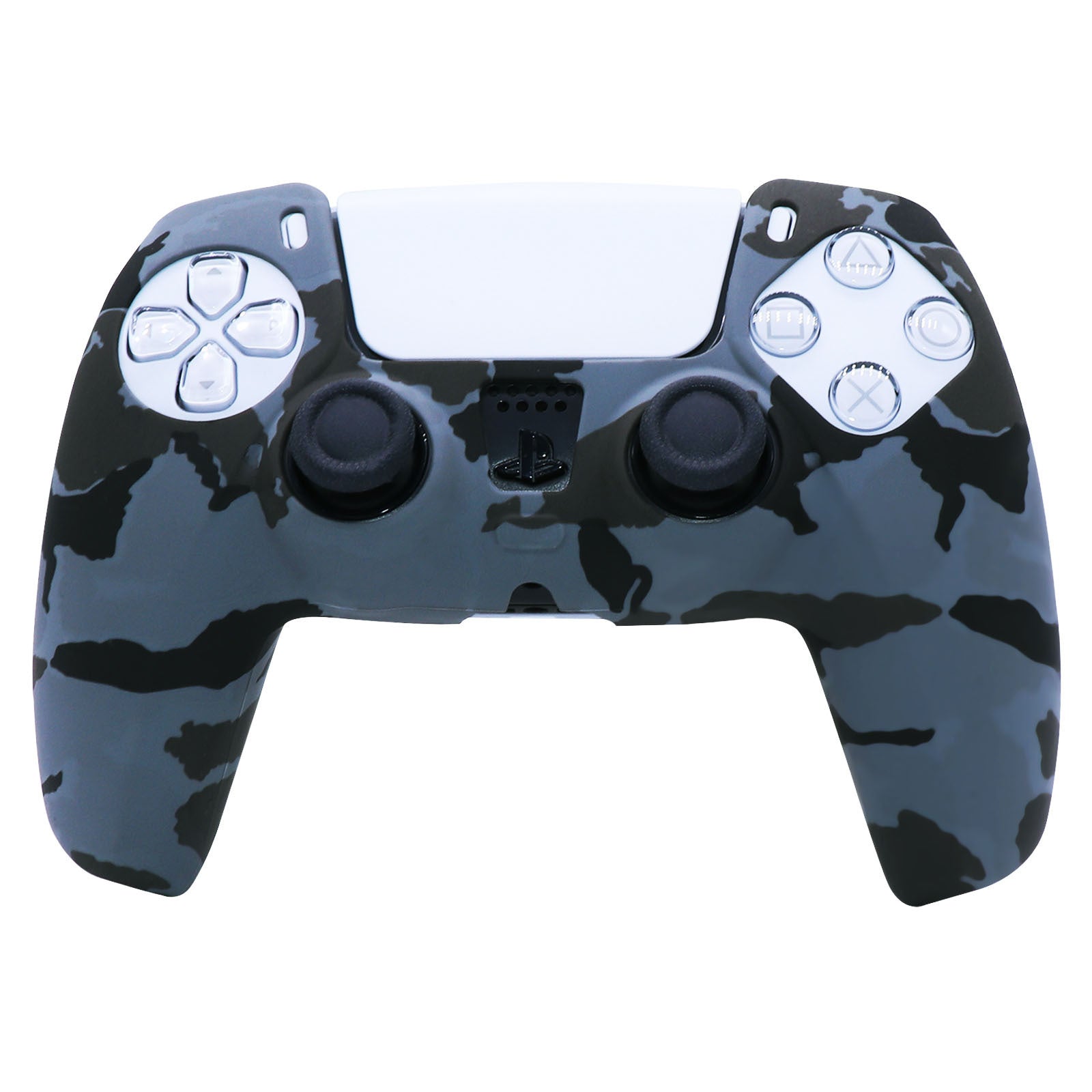 JMT-227786 PS5 Camouflage Silicone Skin for DualSense Controller with Thumb Grip Covers