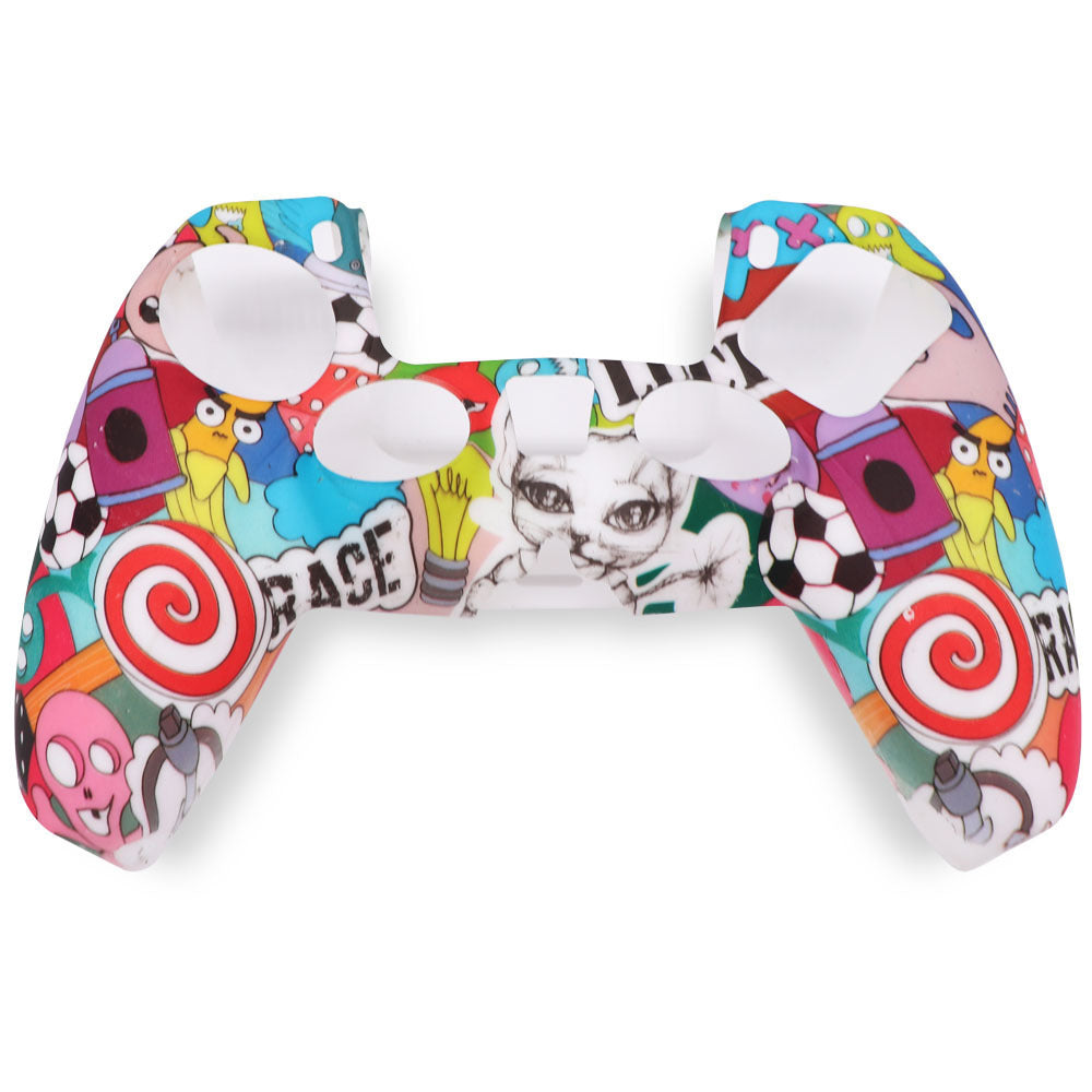JMT-227786 PS5 Camouflage Silicone Skin for DualSense Controller with Thumb Grip Covers