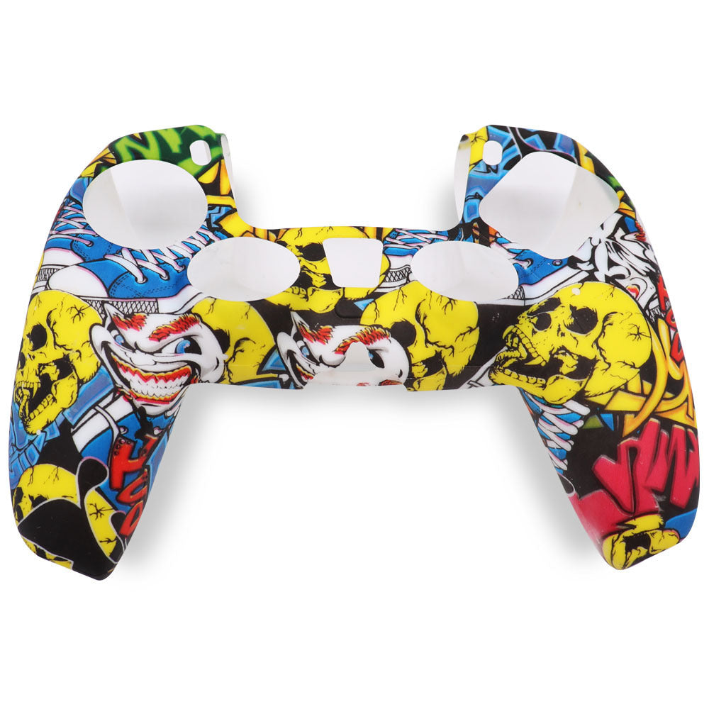JMT-227786 PS5 Camouflage Silicone Skin for DualSense Controller with Thumb Grip Covers