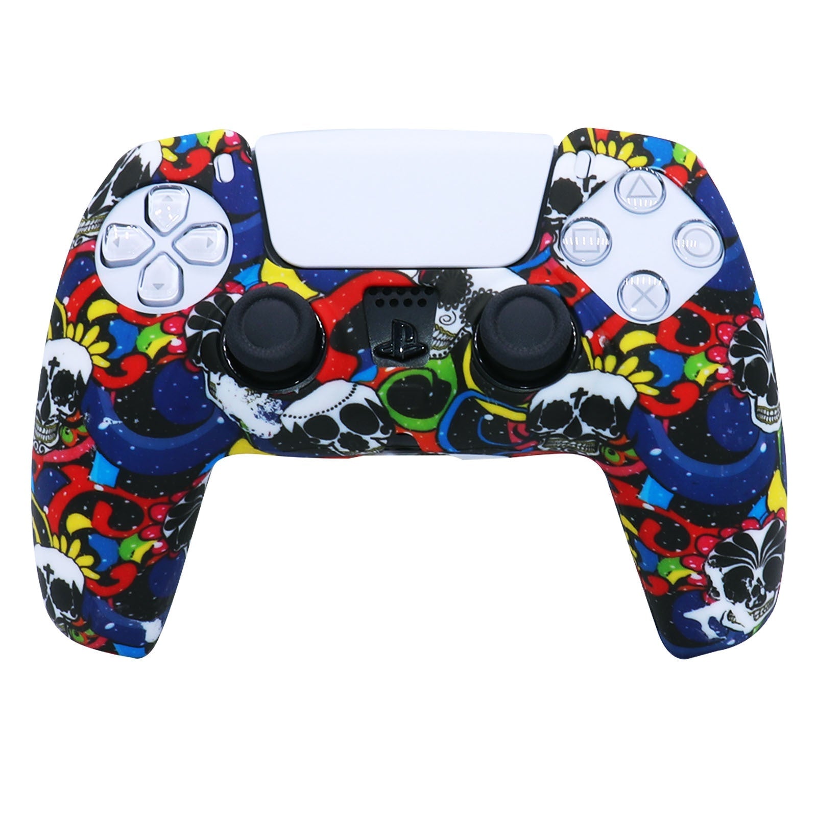 JMT-227786 PS5 Camouflage Silicone Skin for DualSense Controller with Thumb Grip Covers