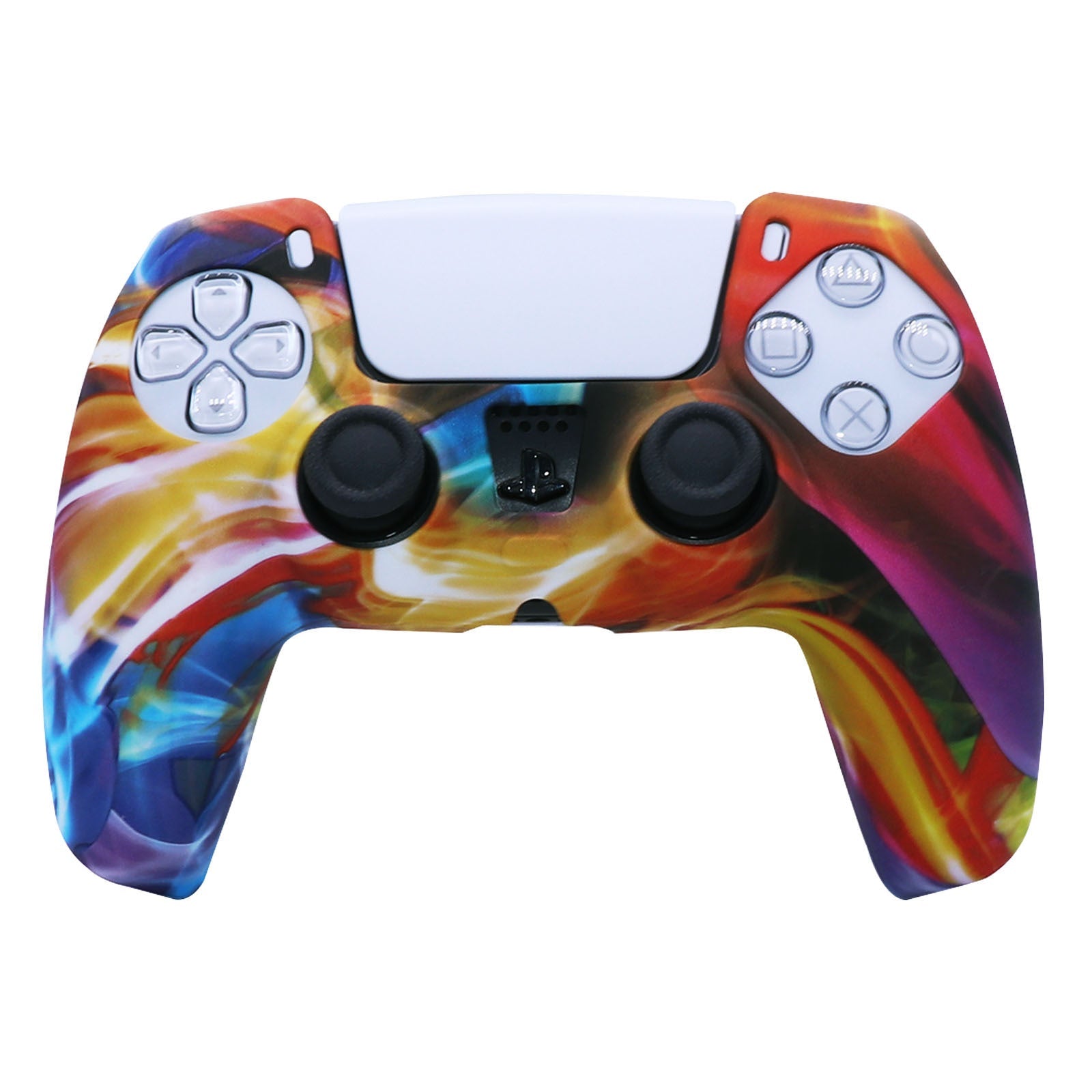 JMT-227786 PS5 Camouflage Silicone Skin for DualSense Controller with Thumb Grip Covers