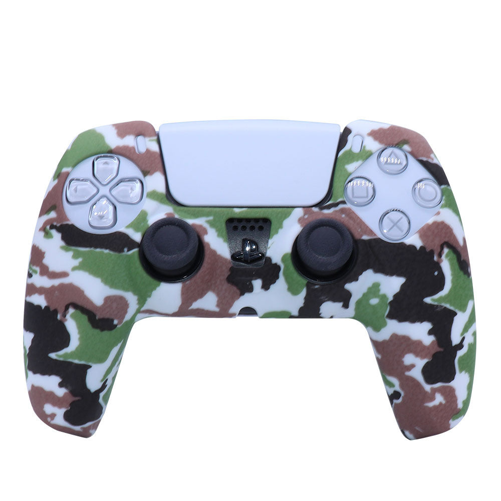 JMT-227786 PS5 Camouflage Silicone Skin for DualSense Controller with Thumb Grip Covers
