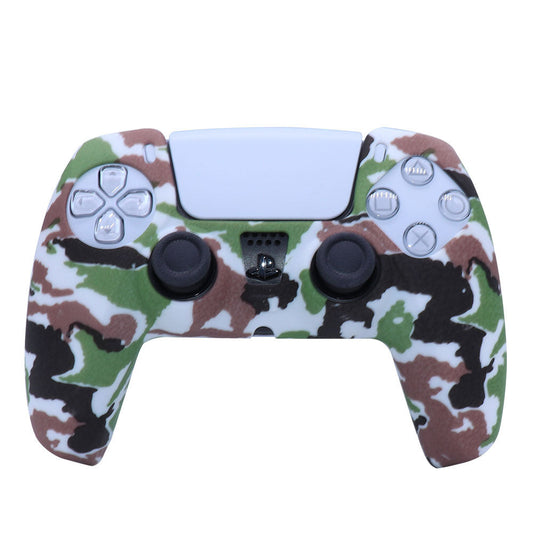 JMT-227786 PS5 Camouflage Silicone Skin for DualSense Controller with Thumb Grip Covers