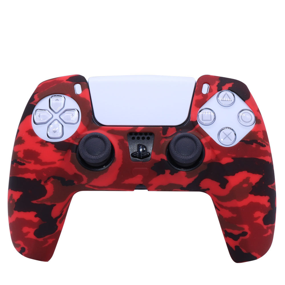 JMT-227786 PS5 Camouflage Silicone Skin for DualSense Controller with Thumb Grip Covers