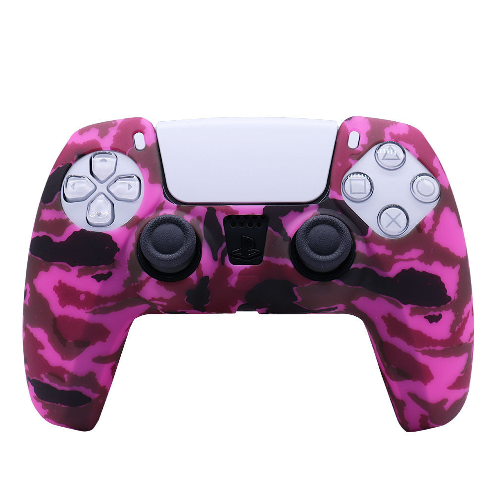 JMT-227786 PS5 Camouflage Silicone Skin for DualSense Controller with Thumb Grip Covers