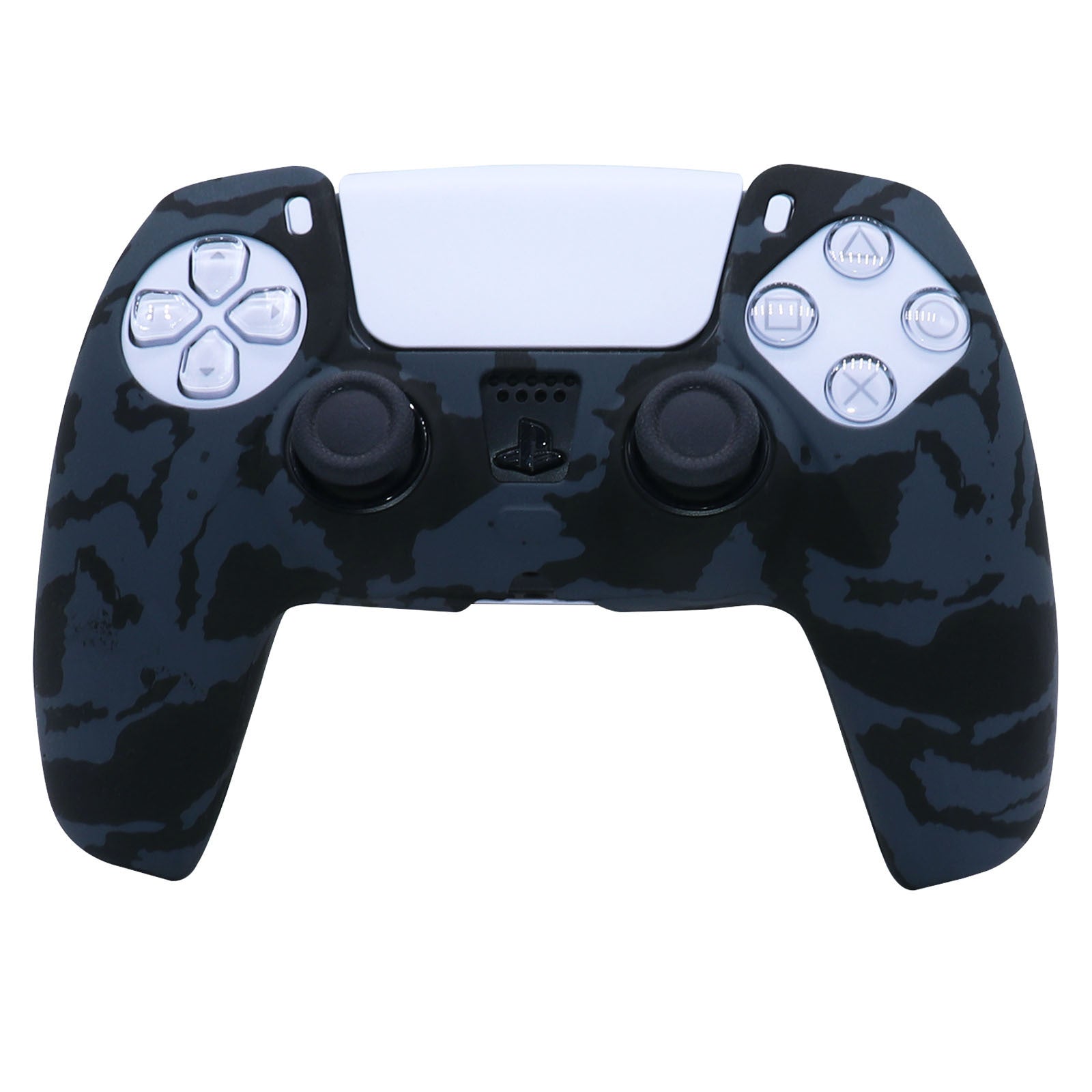 JMT-227786 PS5 Camouflage Silicone Skin for DualSense Controller with Thumb Grip Covers