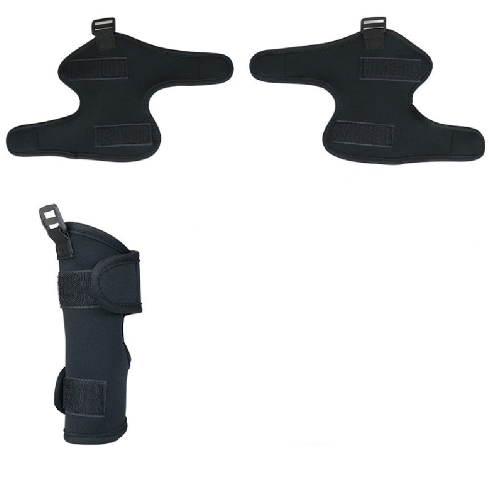 JMT-227786 Pet Leg Support Protective Cover - Cloth Traction Belt in Black, Available in Sizes S, M, L