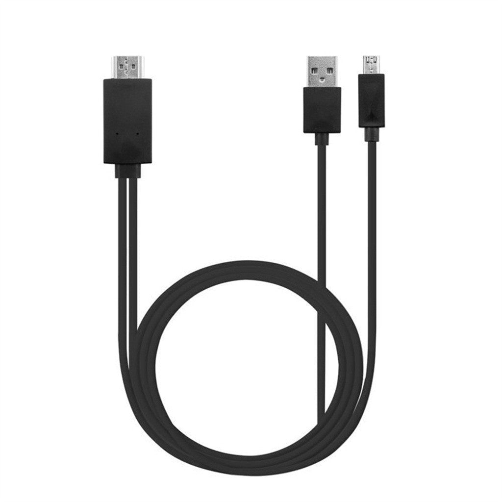 JMT-228490 2m HDMI Adapter Cable for Mobile Phone to TV HD Video Output - Available in White, Red, Black