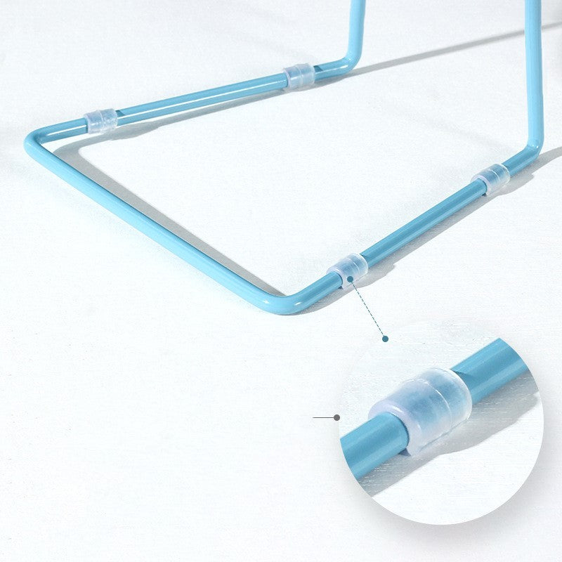 JMT-228490 Pet Dining Table with A5 Melamine Bowl and Iron Bracket - 345ml Capacity