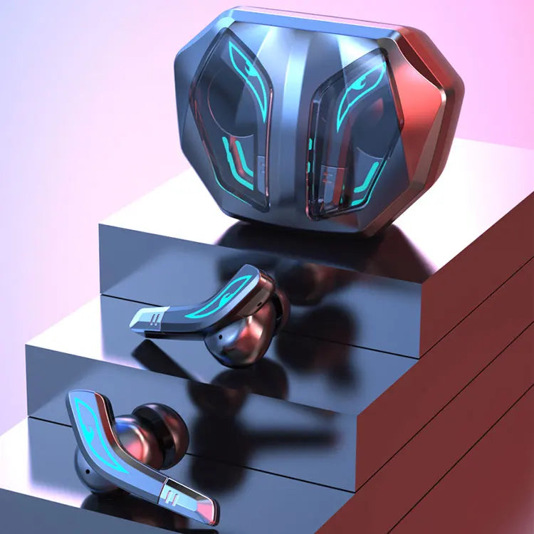 JMT-228490 Wireless Gaming Headset MD158 Mini Earbuds with No-Delay Audio for Immersive Gaming Experience