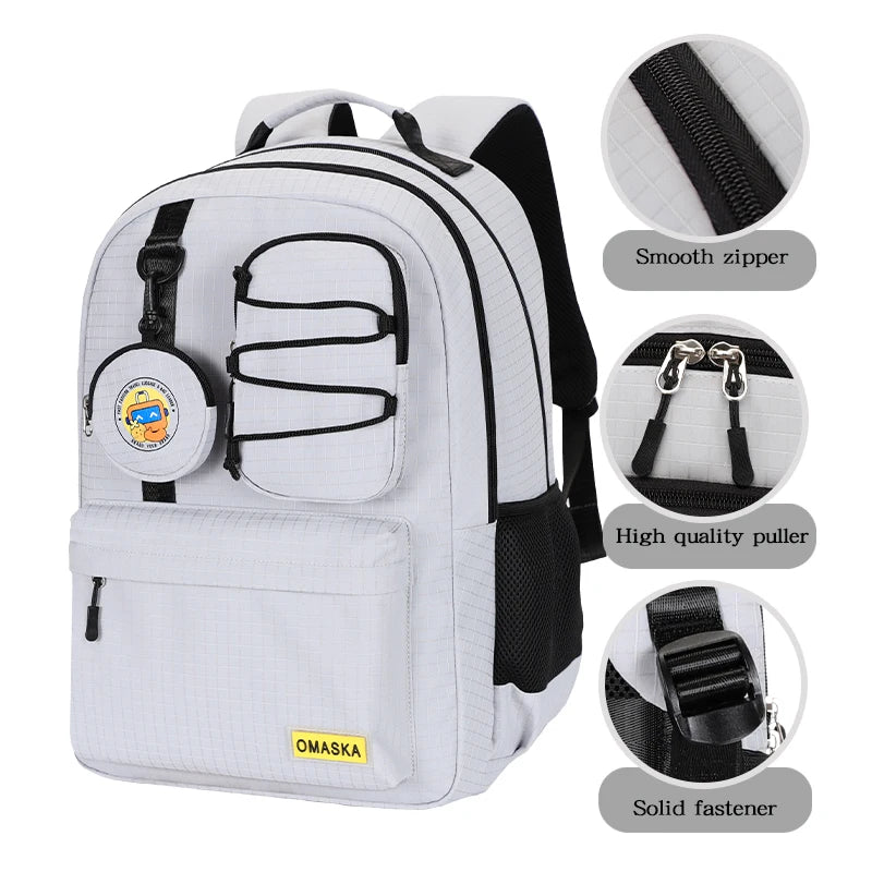 JMT-228490 Women’s 17-Inch College Laptop Backpack for Students with Multiple Compartments