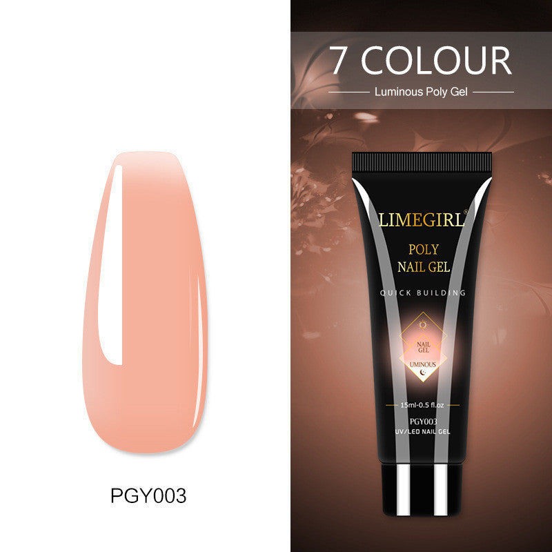 JMT-228618 Glitter Extension Glue for Nail Art - 15ML Painless Quick Application