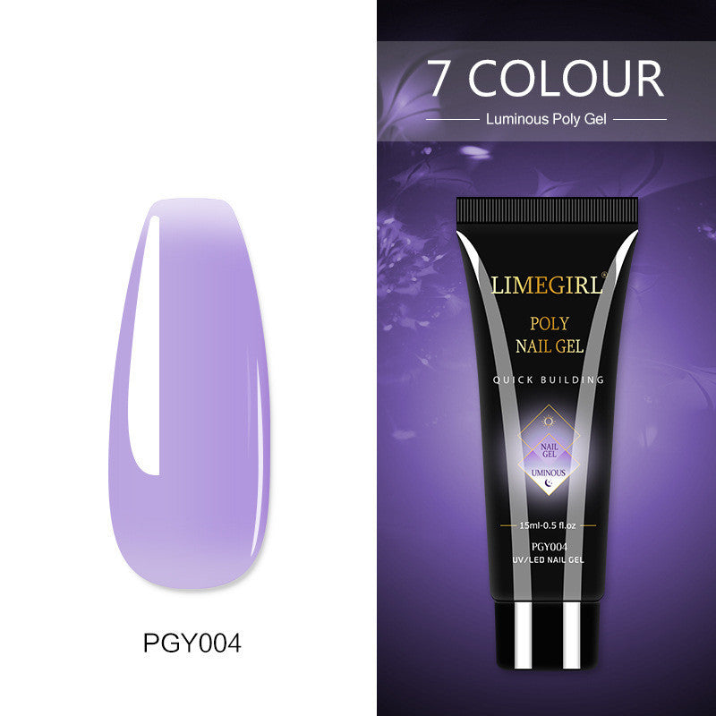 JMT-228618 Glitter Extension Glue for Nail Art - 15ML Painless Quick Application