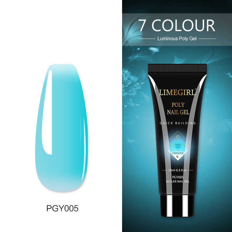 JMT-228618 Glitter Extension Glue for Nail Art - 15ML Painless Quick Application