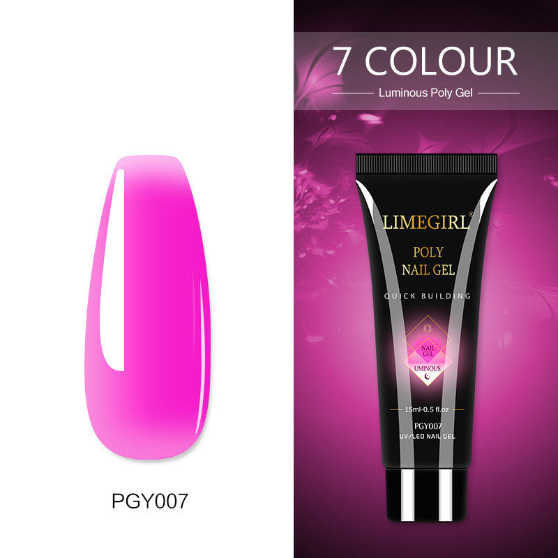 JMT-228618 Glitter Extension Glue for Nail Art - 15ML Painless Quick Application