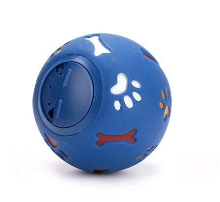 JMT-228618 Multicolor Rubber Puzzle Ball for Medium and Large Dogs - Interactive Pet Toy