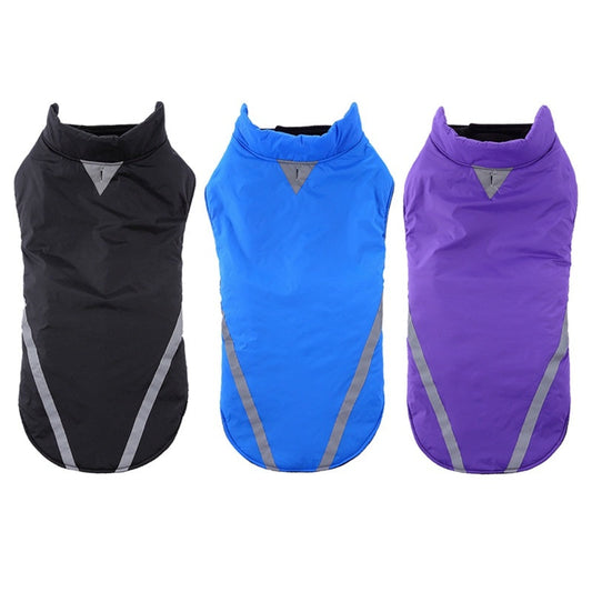 JMT-228938 Comfortable Cotton Hooded Jacket for Large Dogs – Sizes S to 2XL