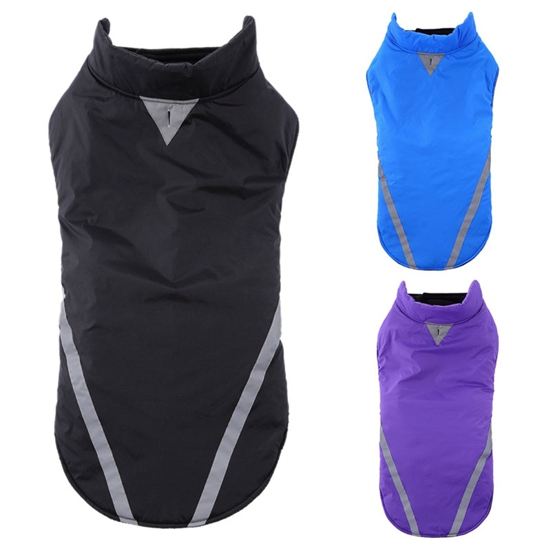 JMT-228938 Comfortable Cotton Hooded Jacket for Large Dogs – Sizes S to 2XL
