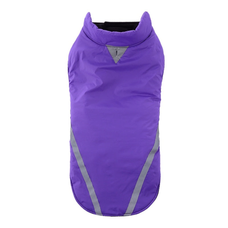 JMT-228938 Comfortable Cotton Hooded Jacket for Large Dogs – Sizes S to 2XL