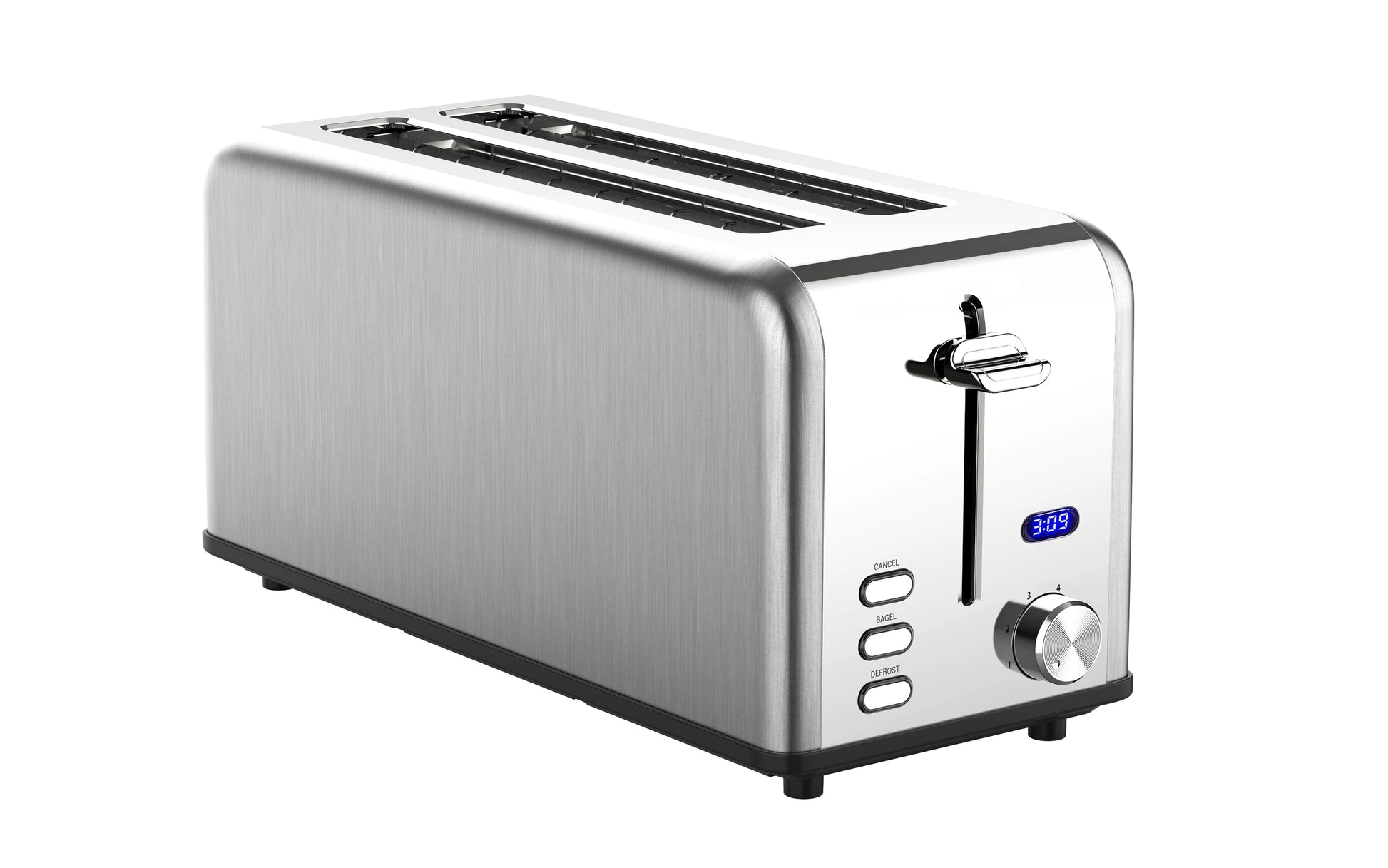 JMT-229130 4-Slice Electric Toaster with Smart Touch Screen and Dust Cover for Modern Kitchens