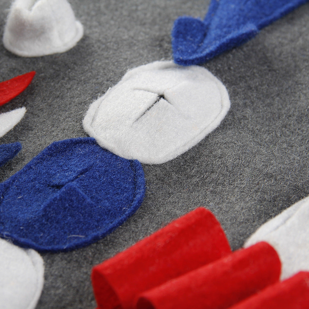 JMT-229450 Anti-Choking and Stress Relief Training Blanket for Dogs and Cats - Snuffle Mat for Slow Feeding, Size S 50x70CM, Blue Polyester