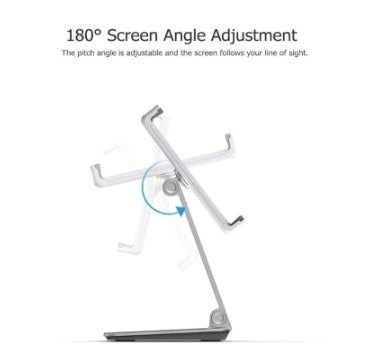 JMT-229642 Adjustable Aluminum Alloy Mobile Phone and Tablet Stand for 4-14 Inch Devices