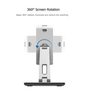 JMT-229642 Adjustable Aluminum Alloy Mobile Phone and Tablet Stand for 4-14 Inch Devices