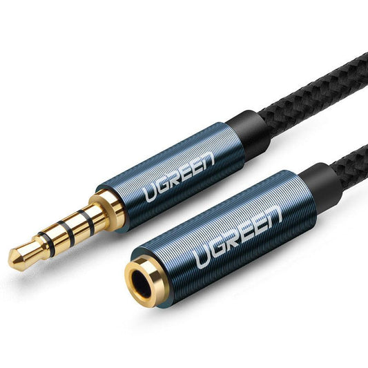 JMT-229642 Headphone Extension Cable - Gold-Plated Audio Cord in Various Lengths (0.5m to 5m)
