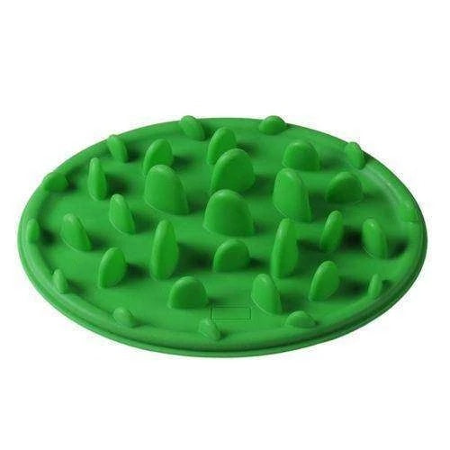 JMT-229642 Slow-Feeding Silicone Bowl for Cats and Small Dogs - Engaging Indoor Feeder for Healthy Eating and Mental Stimulation