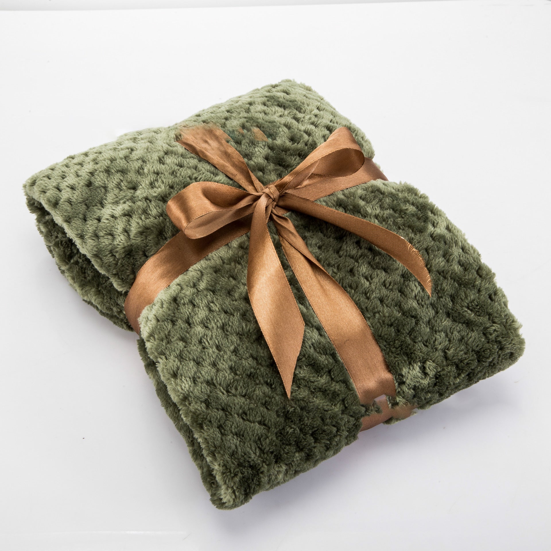 JMT-229770 Pure Cotton Flannel Pet Blanket - Casual Style in Brown, Green, Beige, 70x100 cm