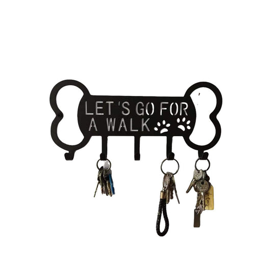 JMT-229962 Perforated Iron Coat Hook with Multiple Rows for Pet Apparel and Accessory Storage