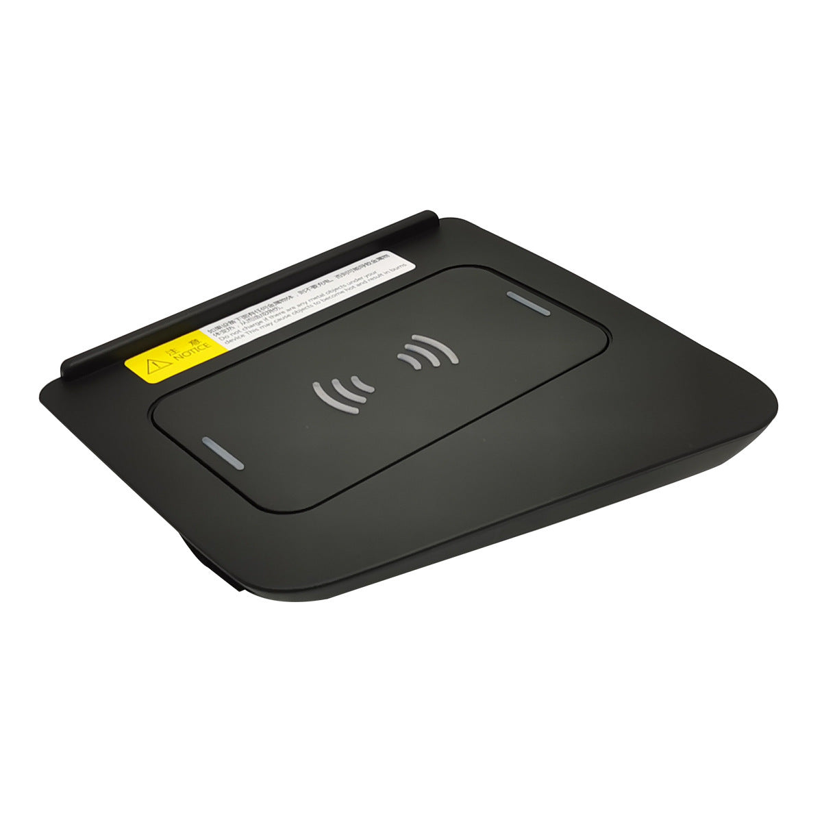 JMT-230154 Automatic Induction Wireless Charger for Cars, ABS+Aluminum Alloy, Compact Design