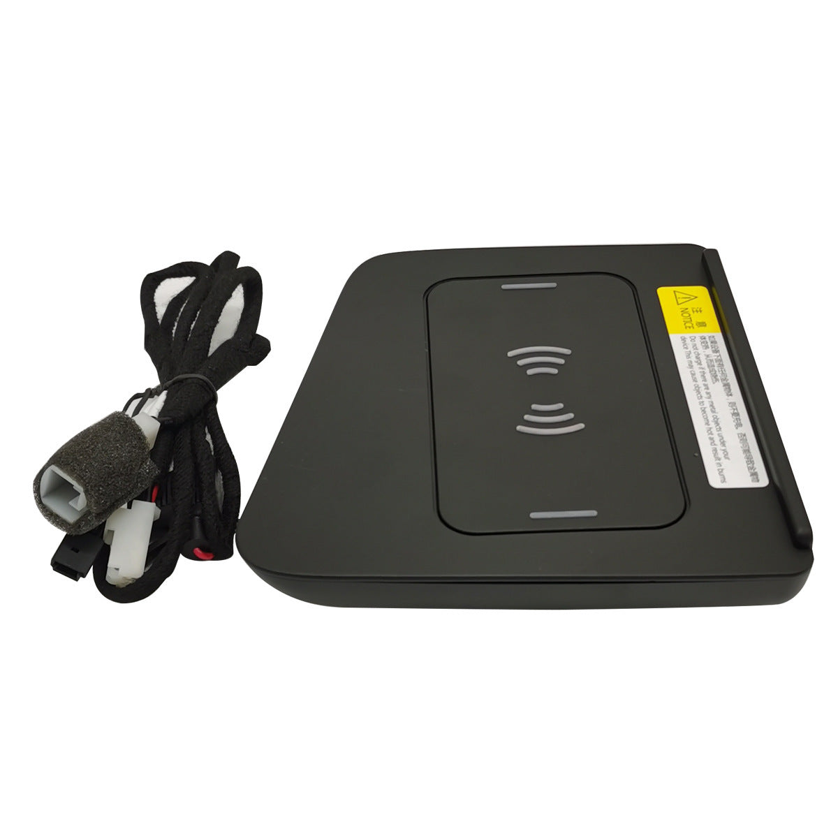 JMT-230154 Automatic Induction Wireless Charger for Cars, ABS+Aluminum Alloy, Compact Design