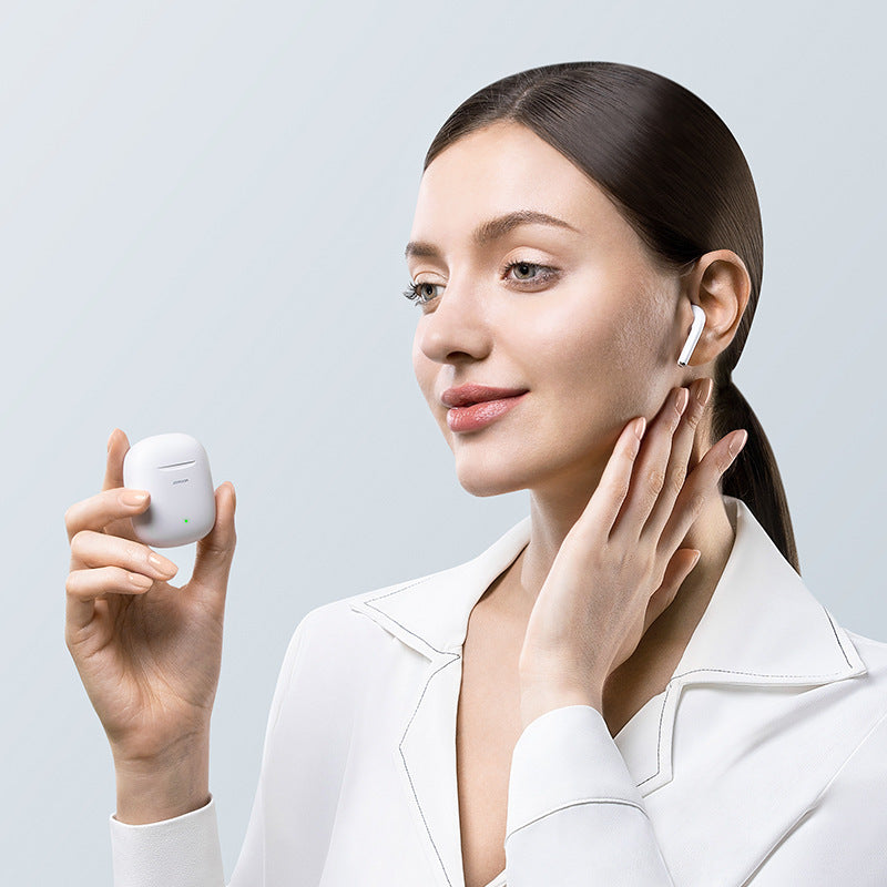 JMT-230282 Bilateral Bluetooth Headset with In-Ear Detection and Battery Display