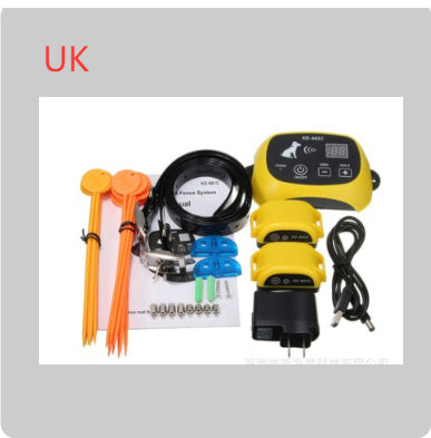 JMT-230282 Wireless Dog Containment Fence System - Portable Electronic Safety Barrier for Dogs Up to 500 Meters