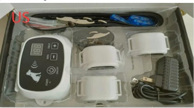 JMT-230282 Wireless Dog Containment Fence System - Portable Electronic Safety Barrier for Dogs Up to 500 Meters