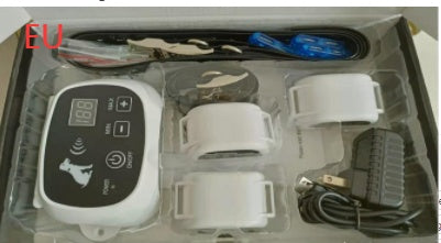 JMT-230282 Wireless Dog Containment Fence System - Portable Electronic Safety Barrier for Dogs Up to 500 Meters