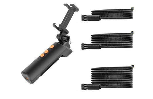 JMT-230474 Dual Camera IP68 Waterproof Pipeline Endoscope with 9 LED Light Source and High Resolution