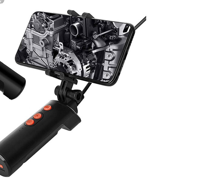 JMT-230474 Dual Camera IP68 Waterproof Pipeline Endoscope with 9 LED Light Source and High Resolution