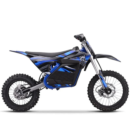 JMT-230538 High-Power 5KW Brushless Electric Off-Road Dirt Bike with 72V 30AH Lithium Battery , Top Speed 27.9 mph