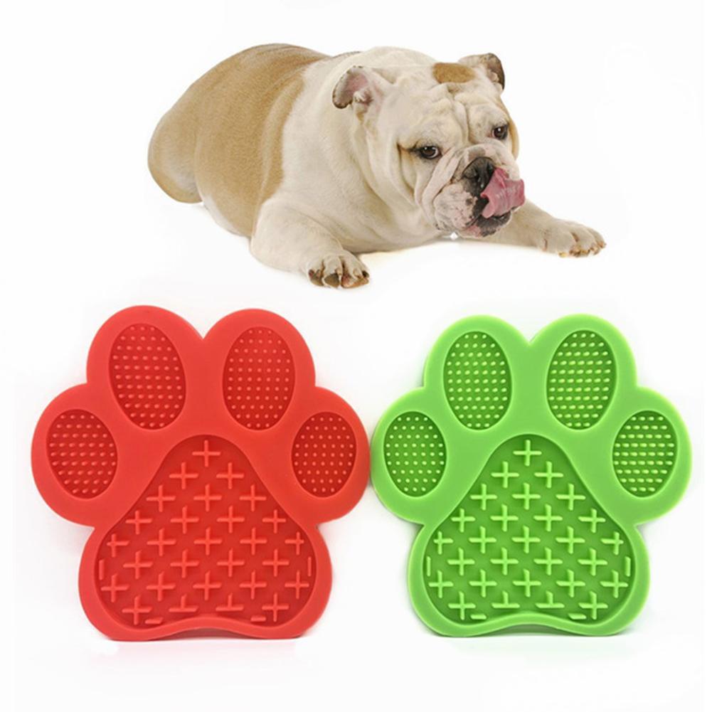 JMT-230794 Silicone Dog Paw Bath Lick Pad - Food-Grade, BPA-Free, Durable & Flexible, 18cmx18cm