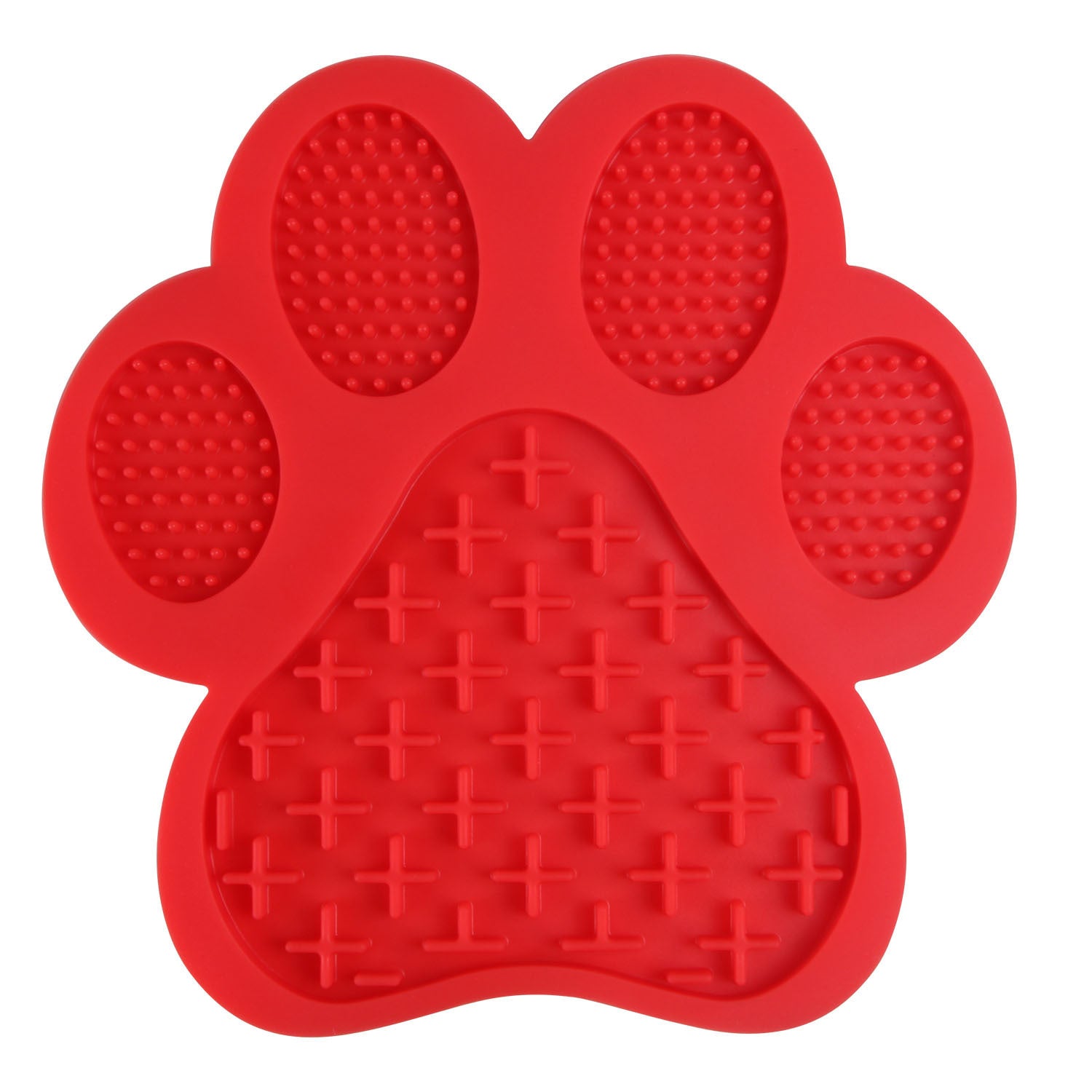 JMT-230794 Silicone Dog Paw Bath Lick Pad - Food-Grade, BPA-Free, Durable & Flexible, 18cmx18cm