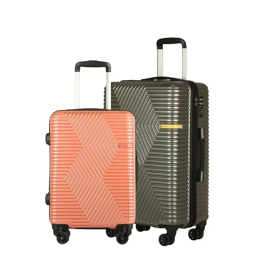 JMT-231562 Waterproof ABS Carry-On Luggage Set – Two Sizes: 20" and 24"