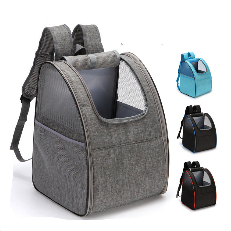 JMT-232010 Breathable Mesh Pet Carrier Backpack for Small Animals