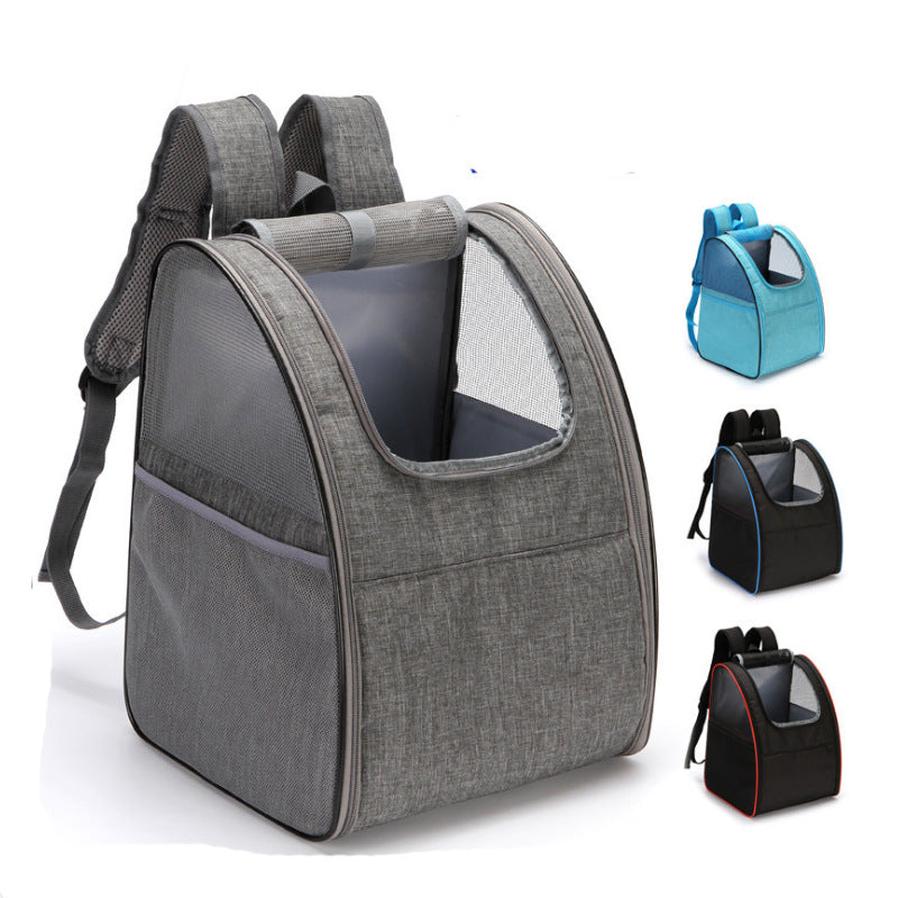 JMT-232010 Breathable Mesh Pet Carrier Backpack for Small Animals