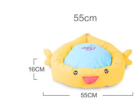 JMT-232074 Teddy Pet Nest for Dogs and Cats - All-Season Cloth Design with PP Cotton Filling, 55 * 16cm