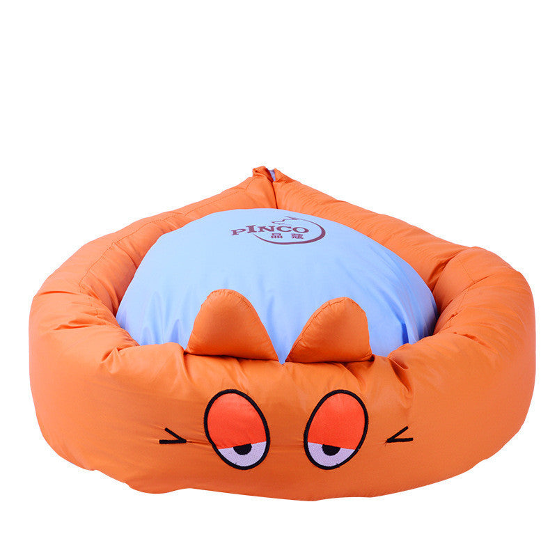 JMT-232074 Teddy Pet Nest for Dogs and Cats - All-Season Cloth Design with PP Cotton Filling, 55 * 16cm