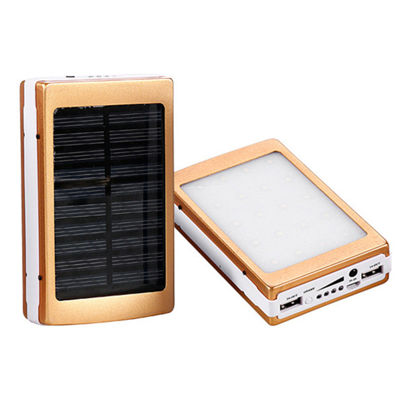 JMT-232458 Solar-Powered Aluminum Alloy Camping Lamp with Mobile Power Bank Functionality
